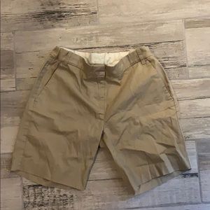 Girls Crewcuts khaki shorts